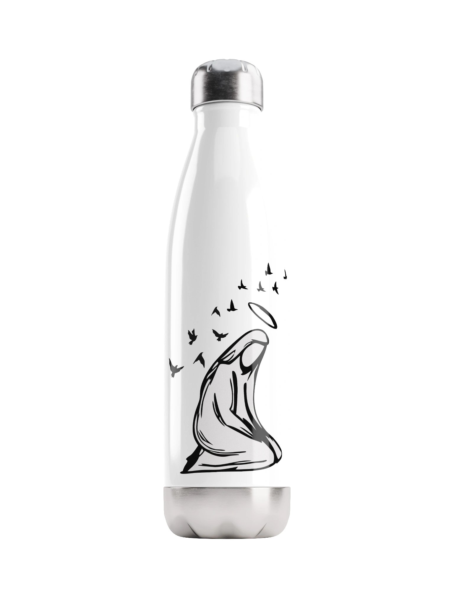 Celestial Silhouette Stainless Steel Water Bottle product image (1)
