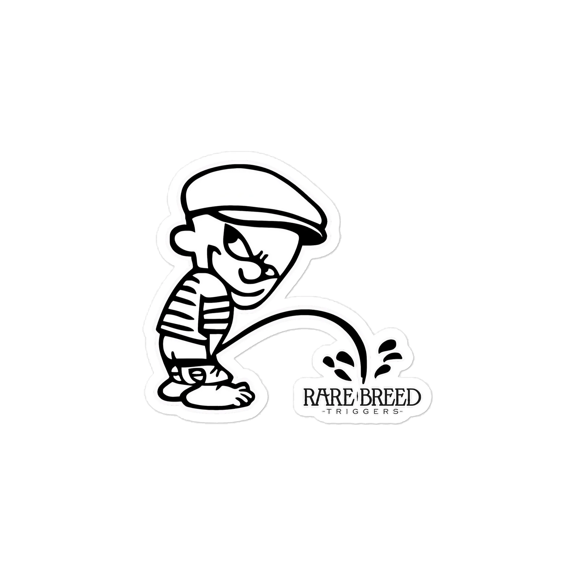 Piss on RareGreed 4'' DieCut Vinyl product image (1)