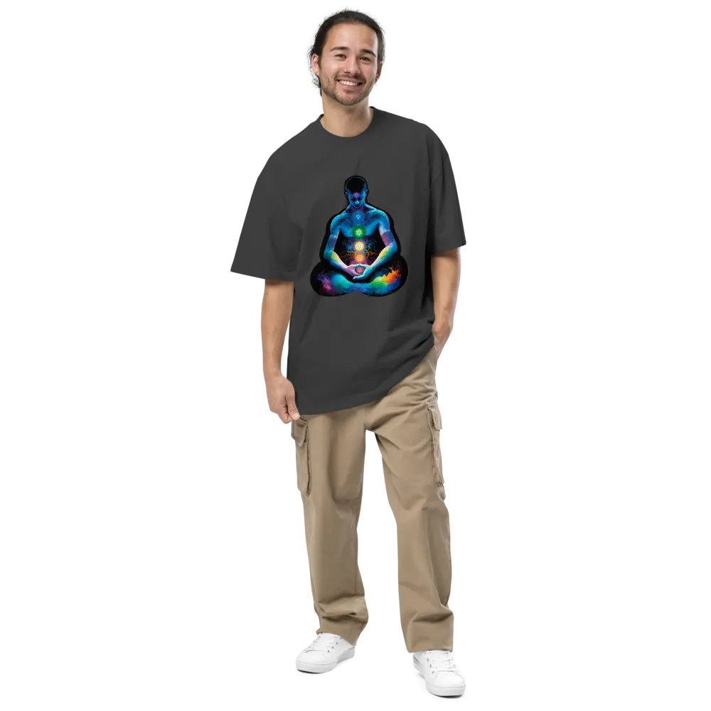 [Meditation] Oversized T-Shirt product image (6)