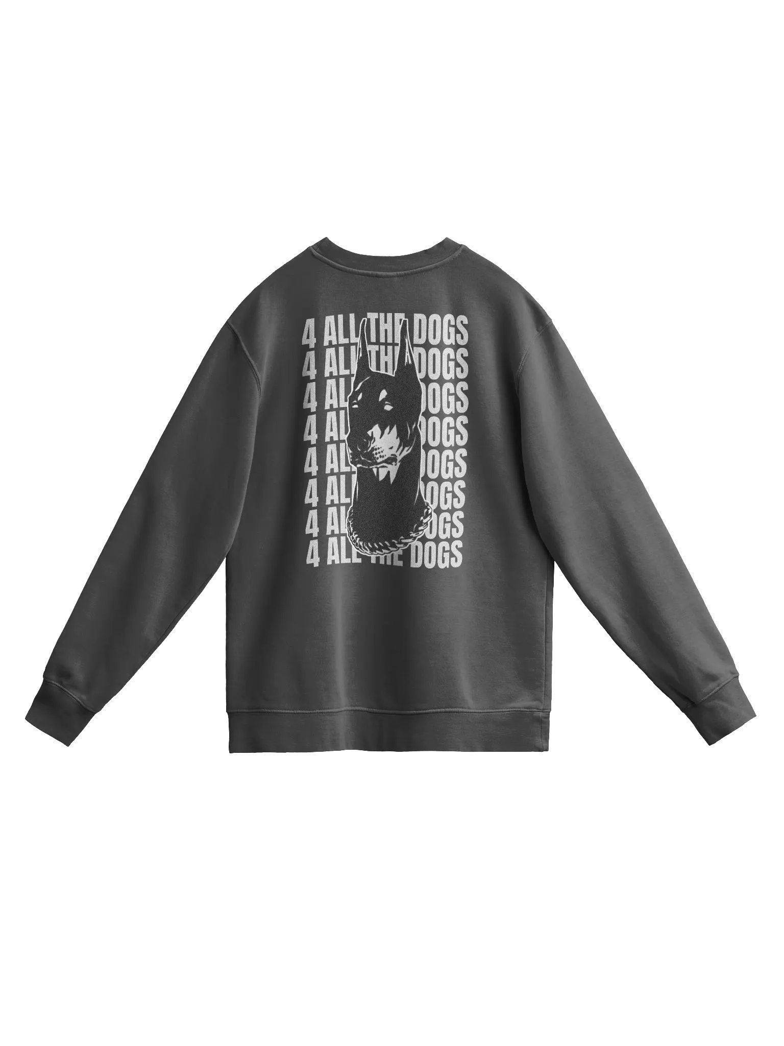 FOR ALL THE DOGS SWEATSHIRT BLACK product image (1)