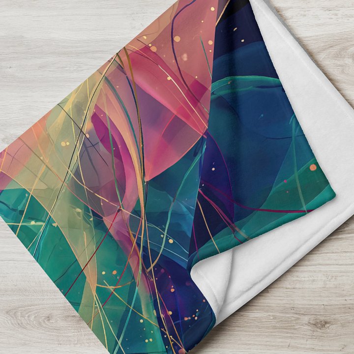 Abstract Lines Throw product image (2)