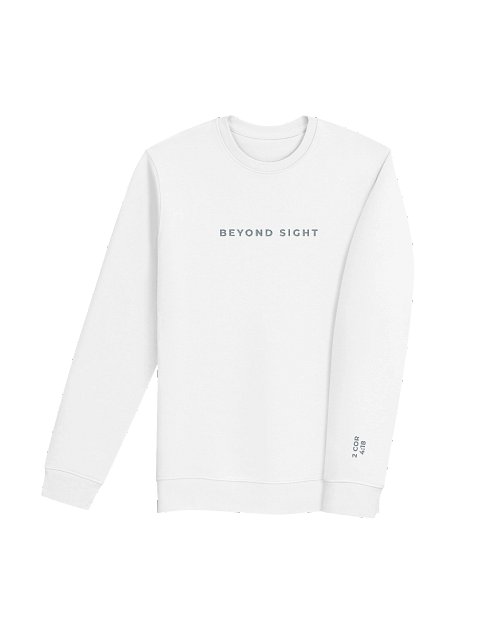 BEYOND SIGHT OGANIC UNISEX CREWNECK