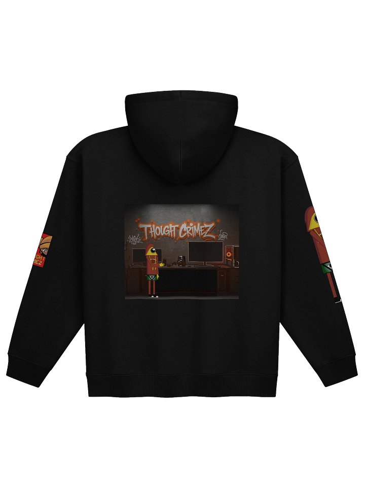 ORDO INVESTIGATES ILLUMINATI Organic Relaxed Hoodie product image (5)