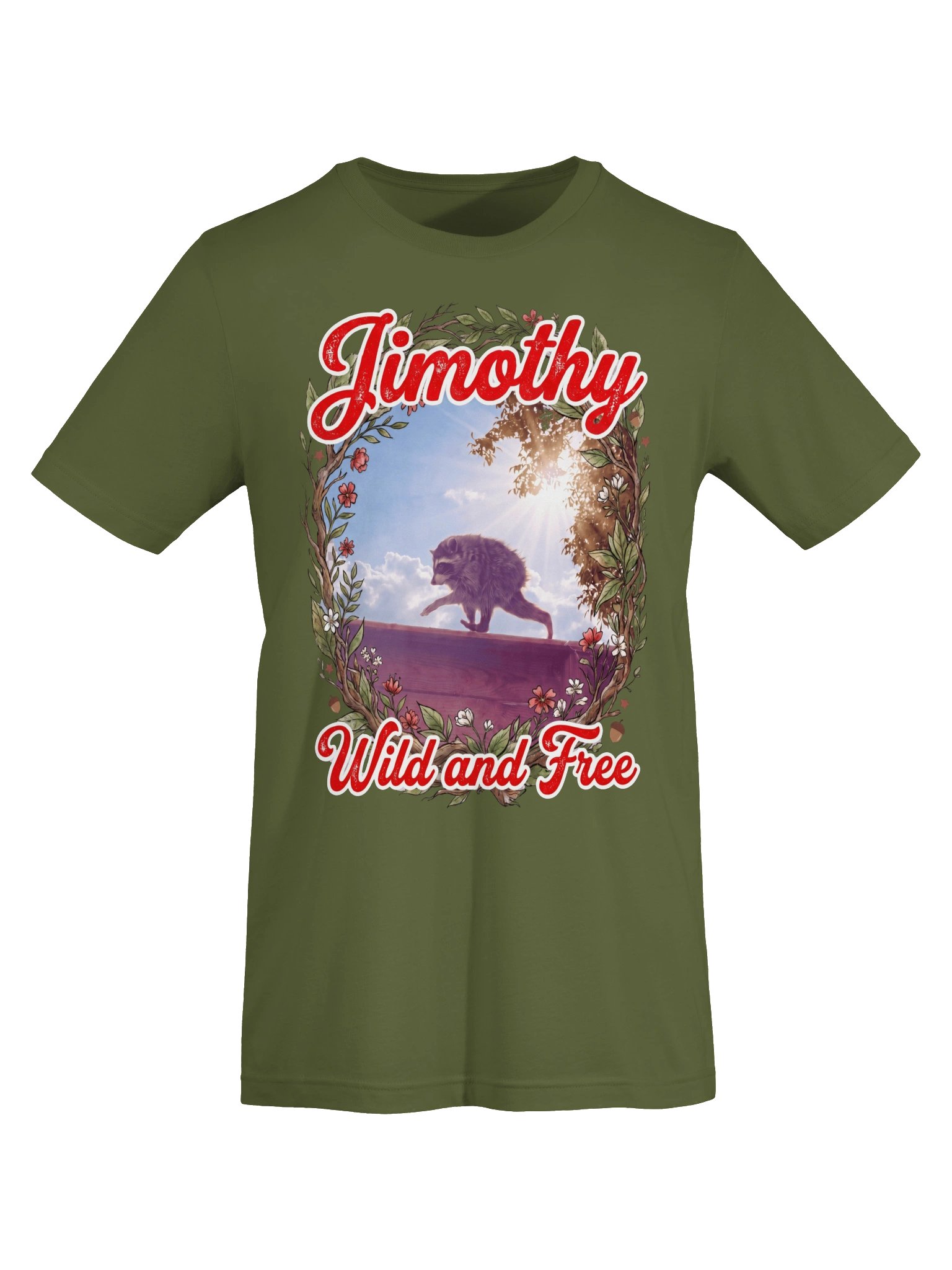 Jimothy's Floral Wild and Free Tee product image (5)