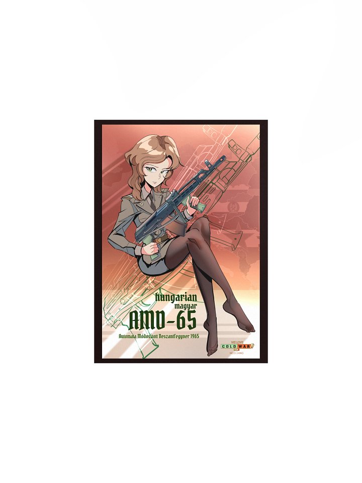 Hungarian AMD-65 Pin-Up PRINT product image (1)