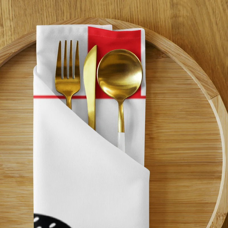 Good Burger Cloth Napkin Set – Retro Diner Vibes for Your Table product image (7)