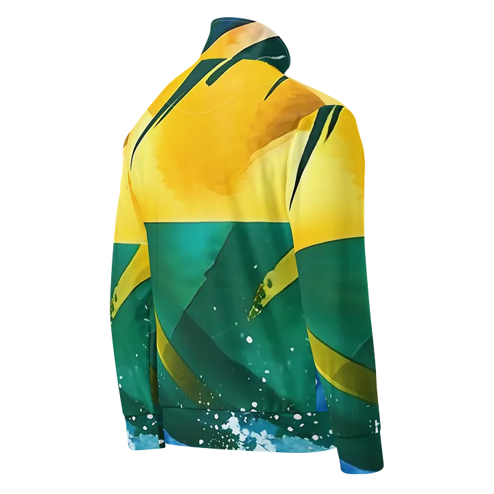 Abstract Diplomat Print - SVG - Caribbean Apples | Unisex Track Jacket product image (2)