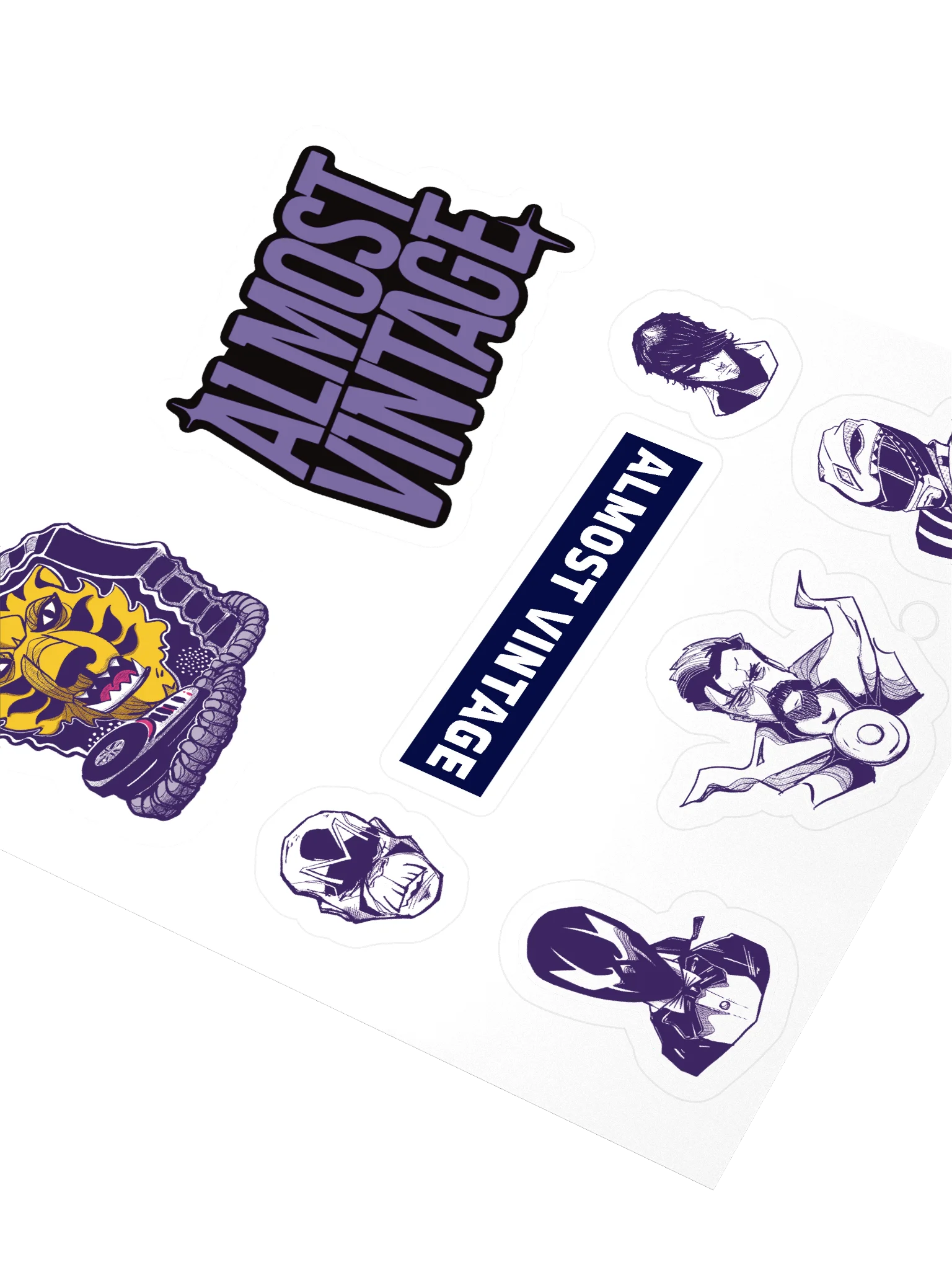 Almost Vintage Sticker Sheet product image (3)