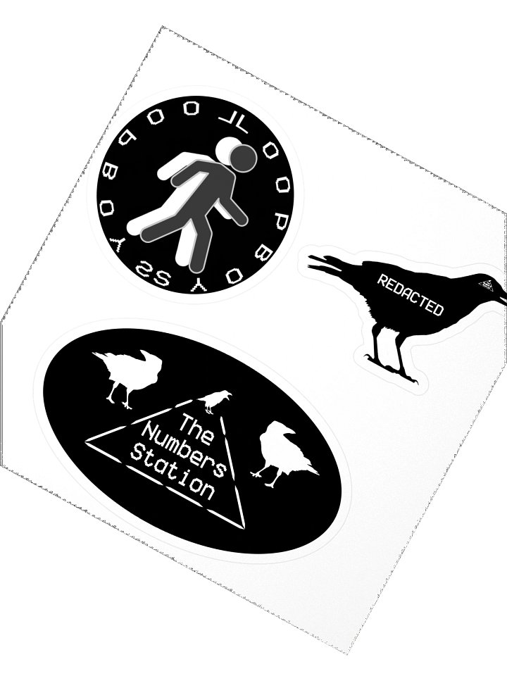 The Numbers Station Sticker Sheet 002 product image (2)