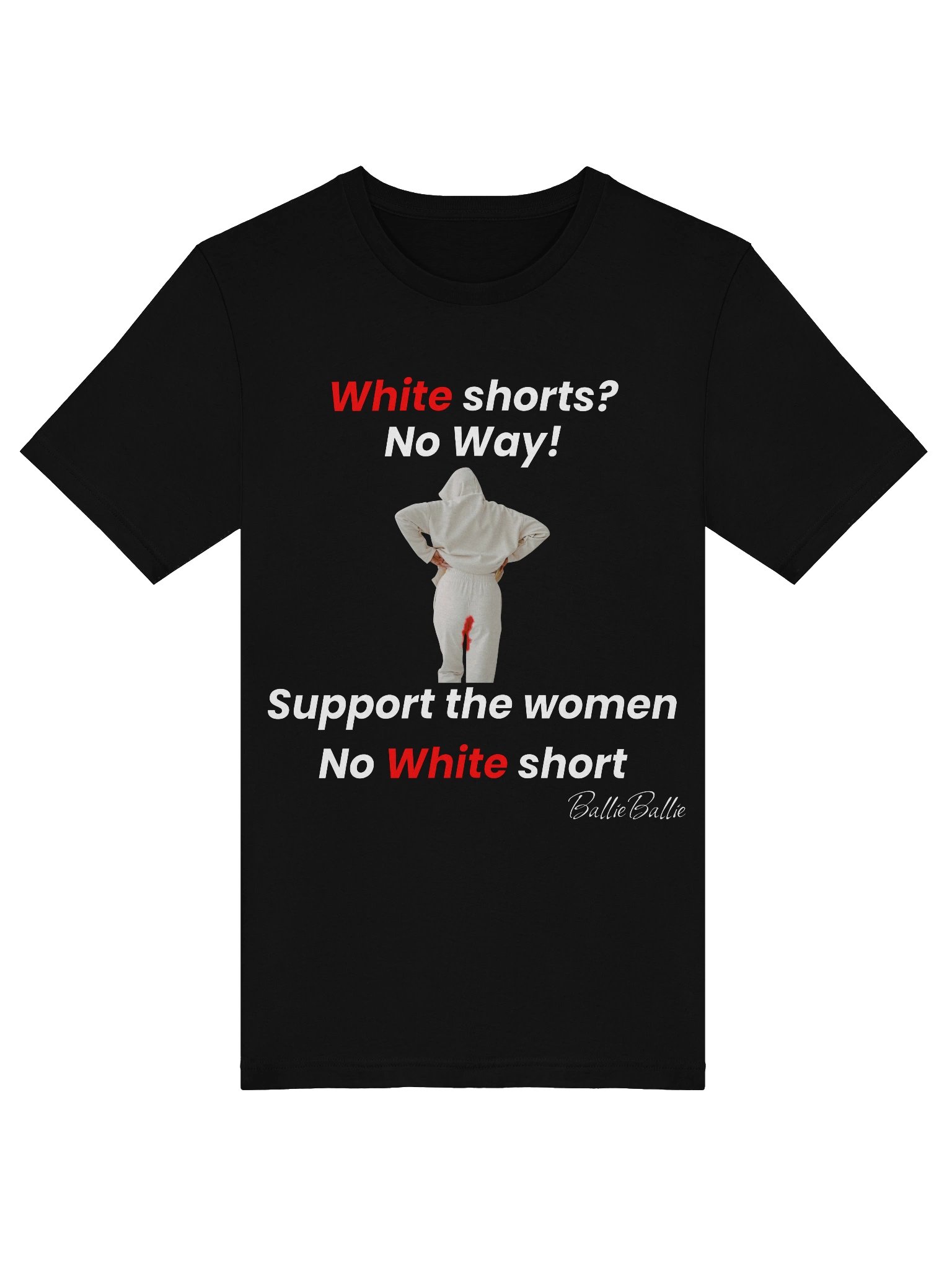 White short? No Way! Support the women No white short product image (5)