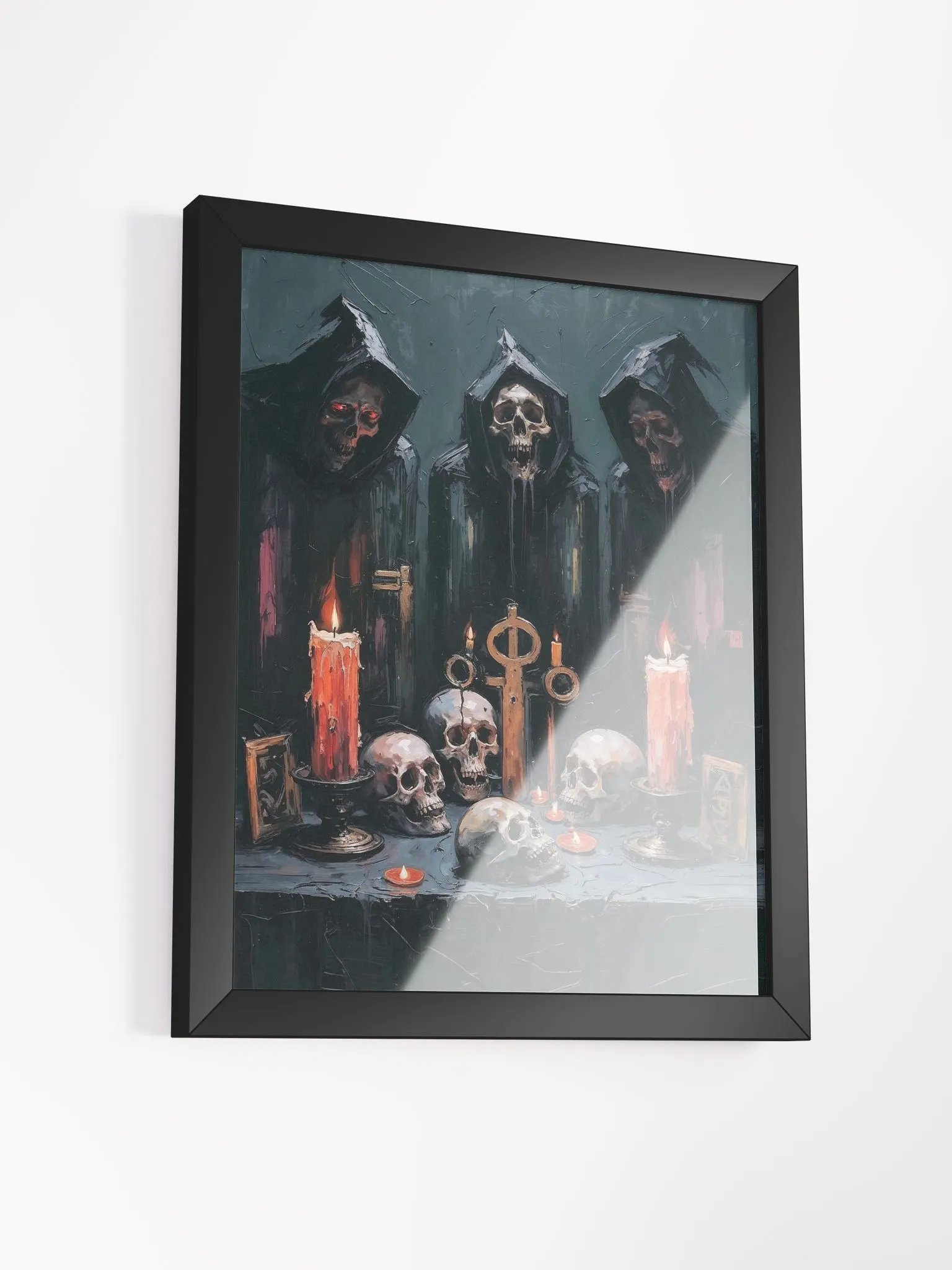 Gothic Ritualistic Framed Print product image (13)