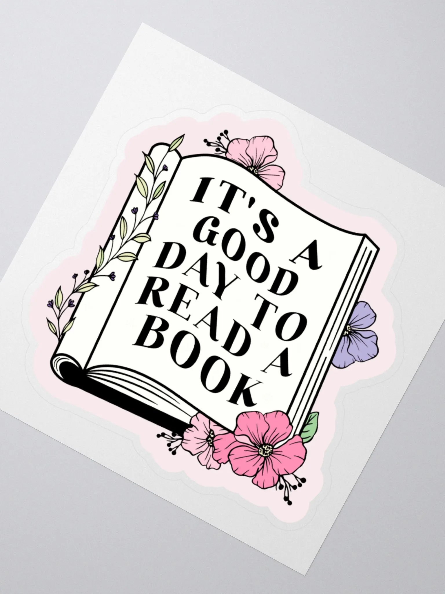 It's a Good Day to Read a Book Sticker product image (2)
