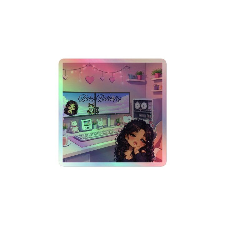 BabyButterfly Holographic Stickers product image (1)