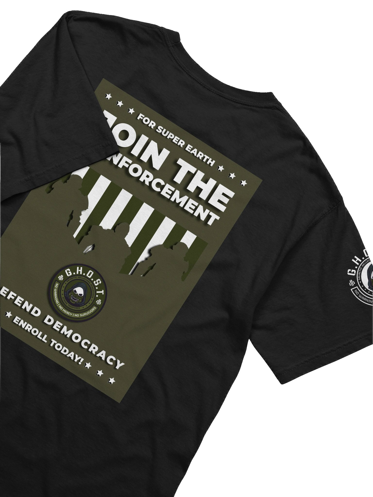 GHOST Recruitment Poster T-Shirt 2 product image (6)