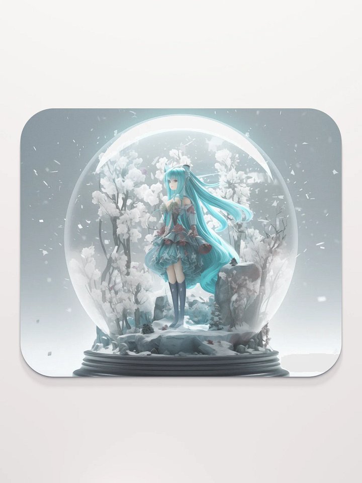 "Hatsune Miku · Crystal Dreamscape" Gaming Mouse Pad product image (2)