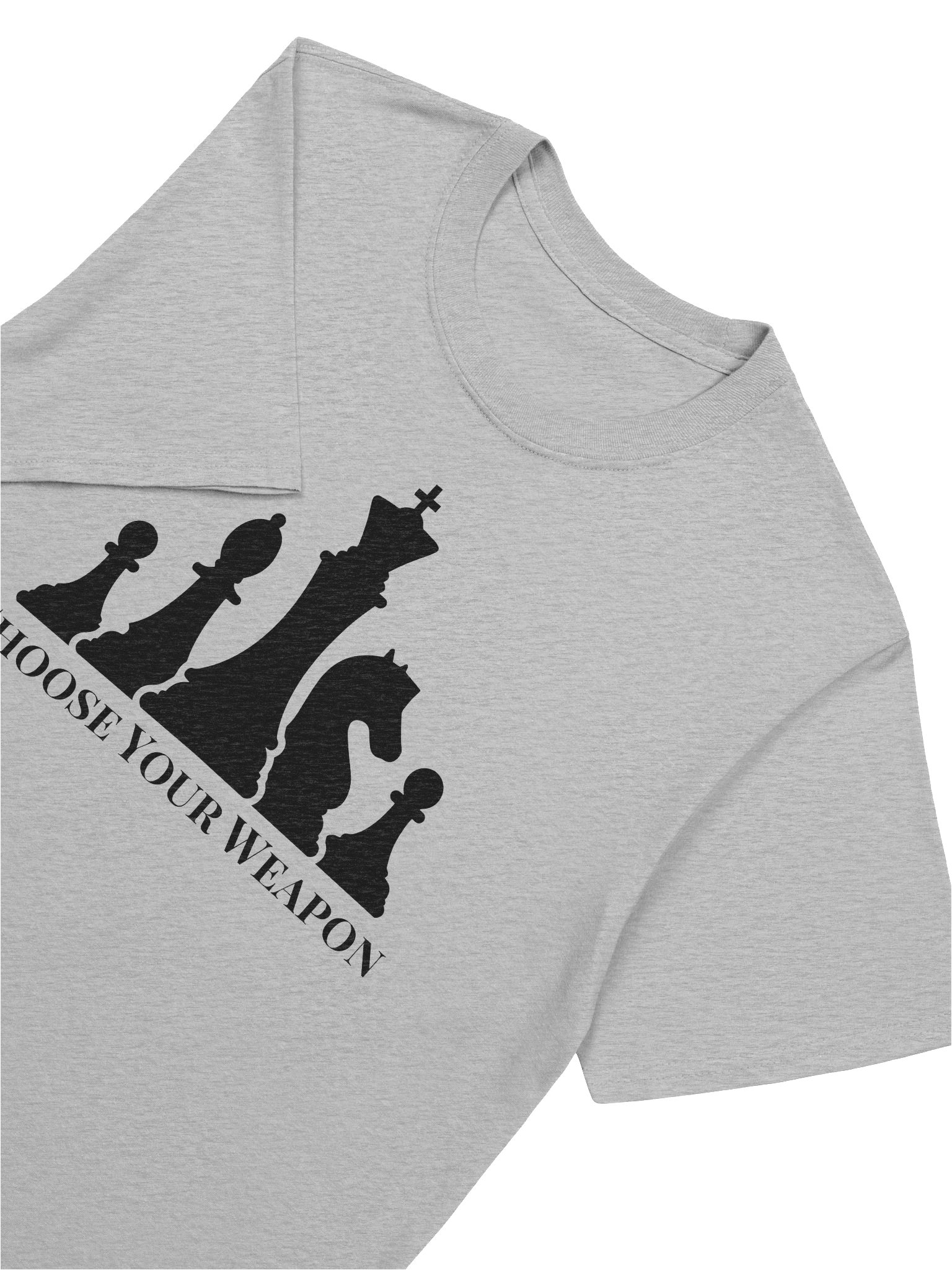 Choose Your Weapon Chess Tee product image (34)