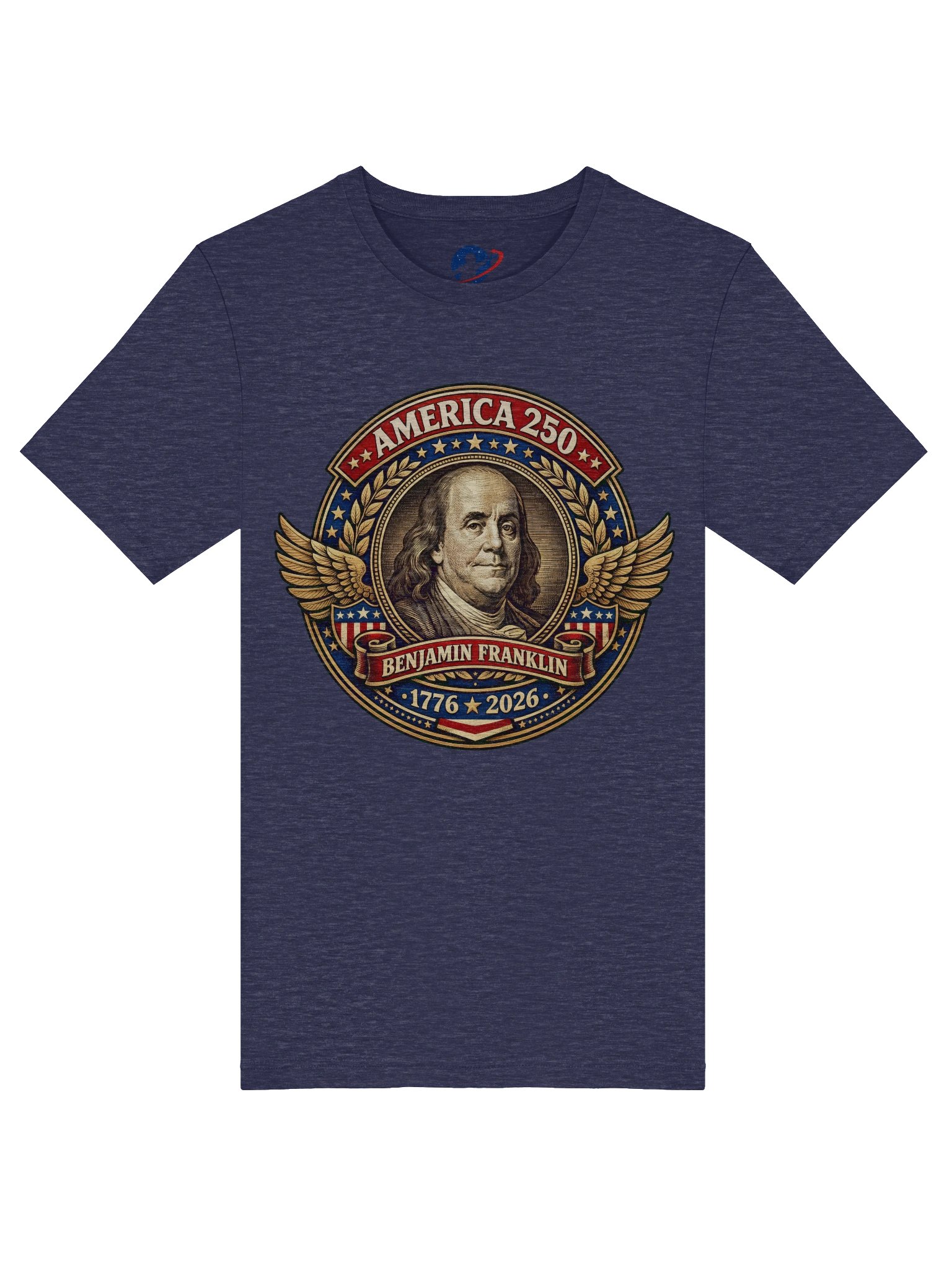 America 250: Benjamin Franklin Supersoft Tee Shirt product image (45)