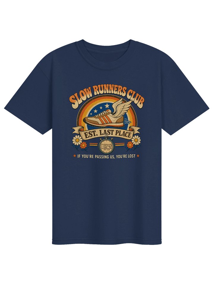 Slow Runners Club Graphic T-Shirt product image (7)