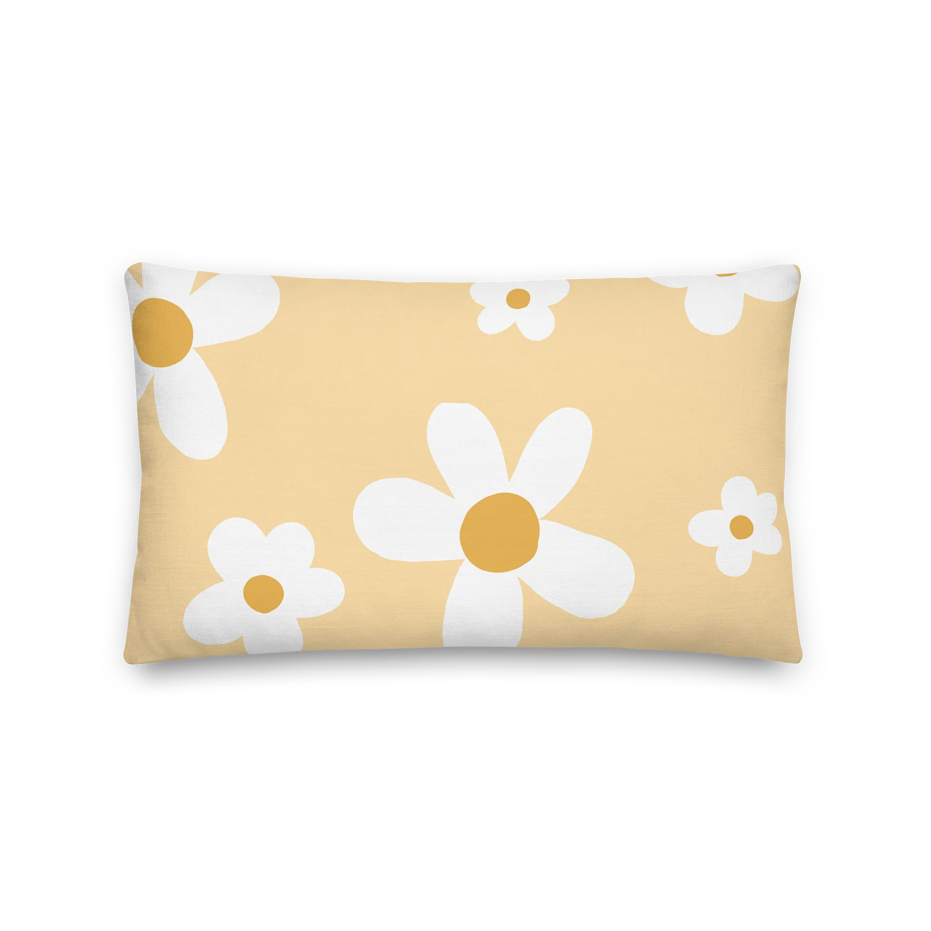 DAISY BUTTERYELLOW FLOWER PILLOW product image (2)