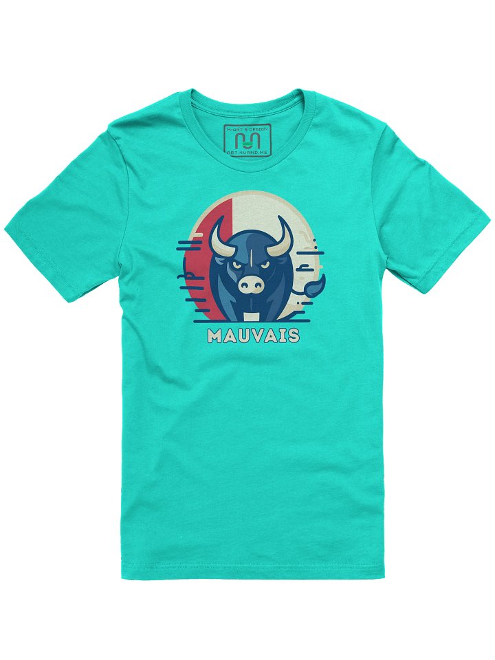 MAUVAIS French Bull Power Tee – Unleash the Beast product image (1)