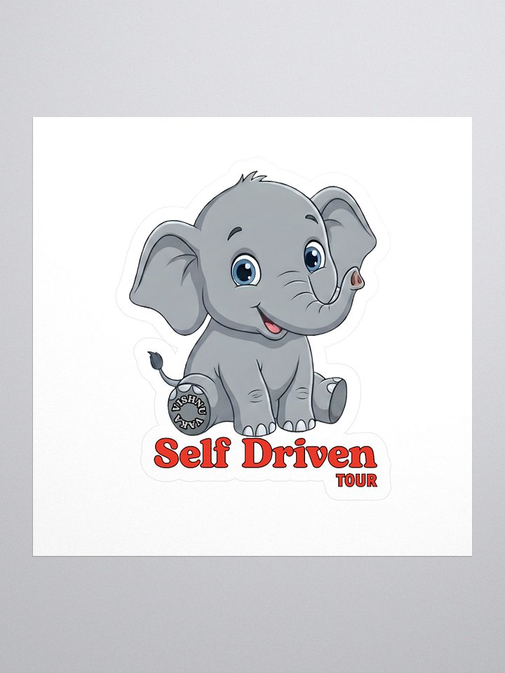 Self Driven Sticker product image (1)
