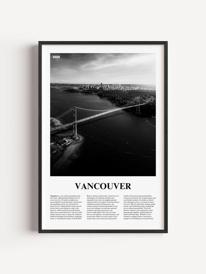 Vancouver 03 Newspaper Poster product image (5)
