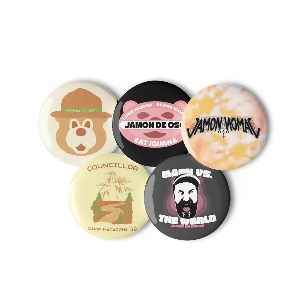 Jamon de Oso Badge Set product image (2)