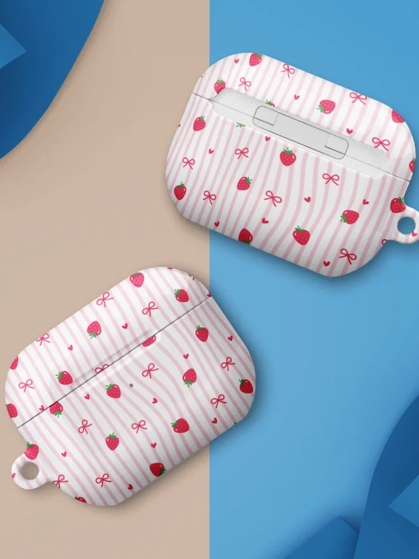 Sugarplum Strawberry Co. AirPods® Pro Gen 1 and 2 Gen 1 and 2, Gen 3 Cases. product image (6)
