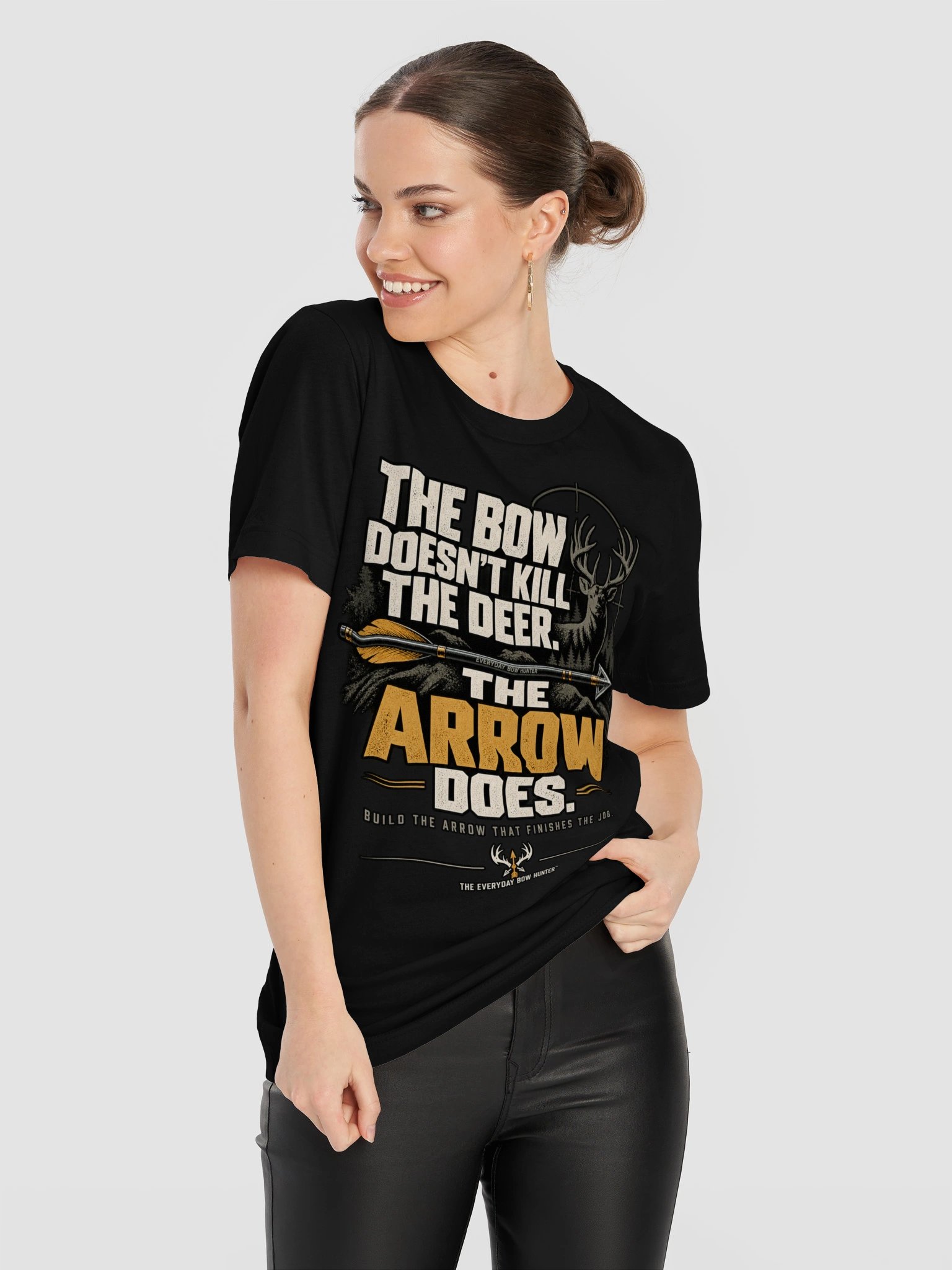 The Bow Doesn't Kill the Deer. The Arrow Does.™ Tee product image (11)