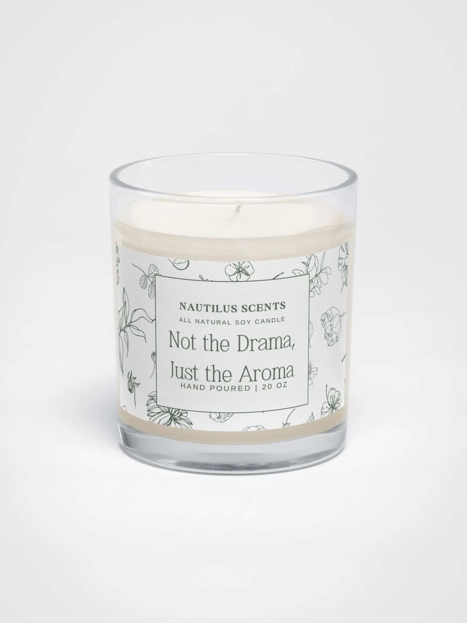 Not The Drama All Natural Soy Candle product image (1)