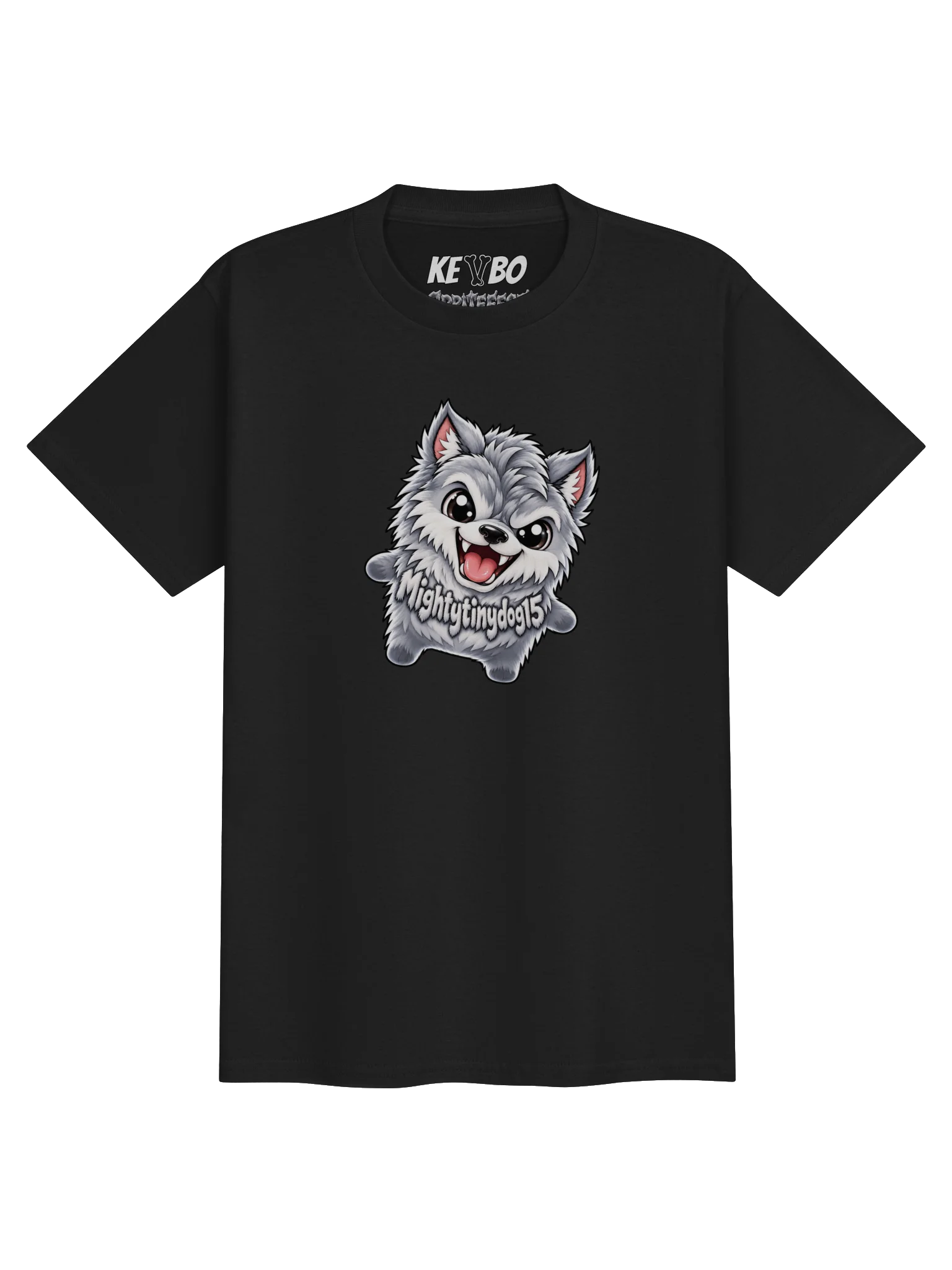 SPRITEFEST "Friendly Wolf" Black YOUTH T-Shirt product image (1)