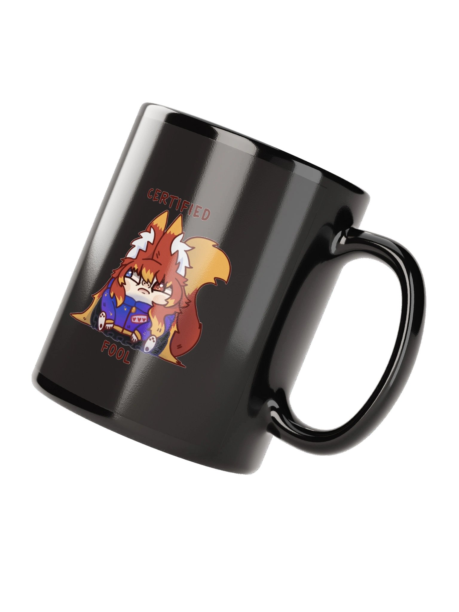 Certified Fool Chibi Fox Mug product image (8)