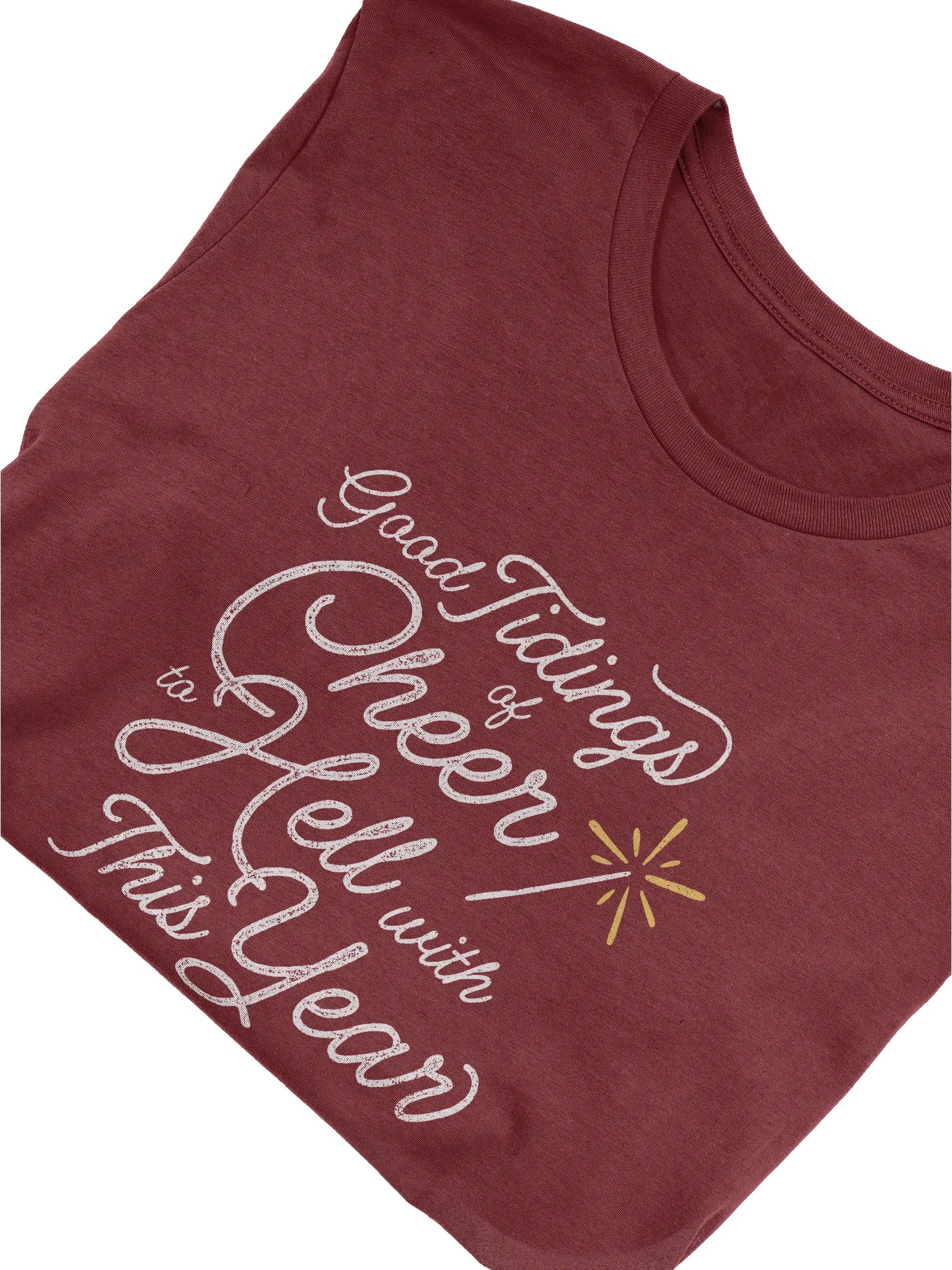 Good Cheer, Bad Year Sparkler Supersoft Tee product image (3)