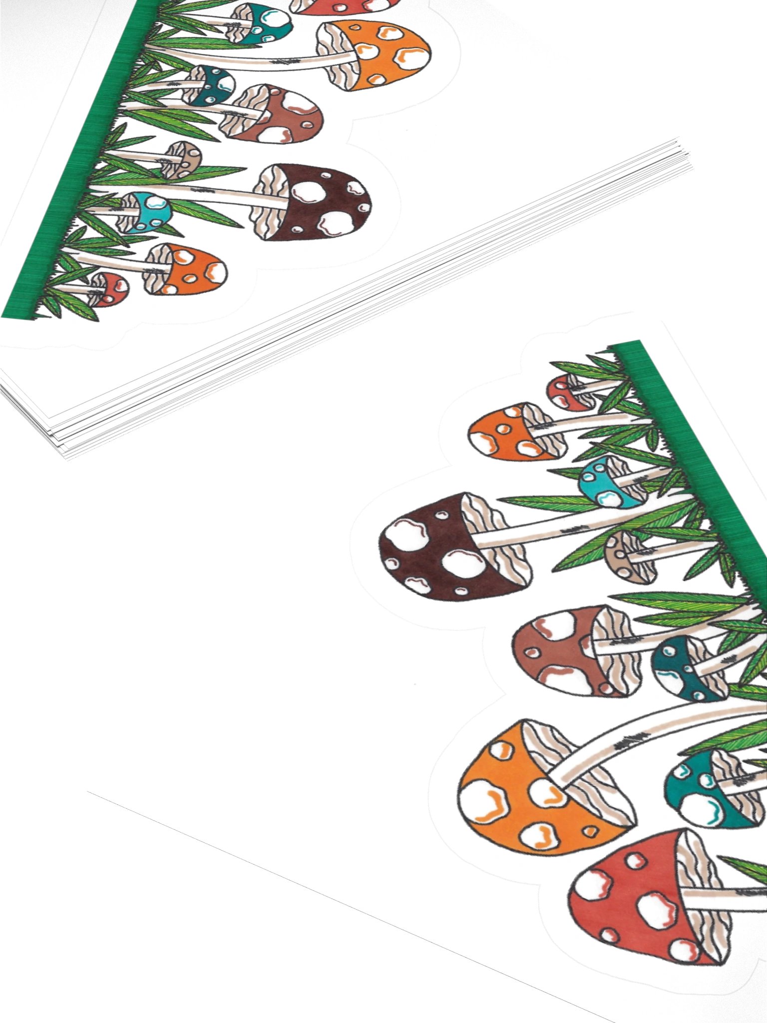 Funky Mushrooms Sticker product image (4)
