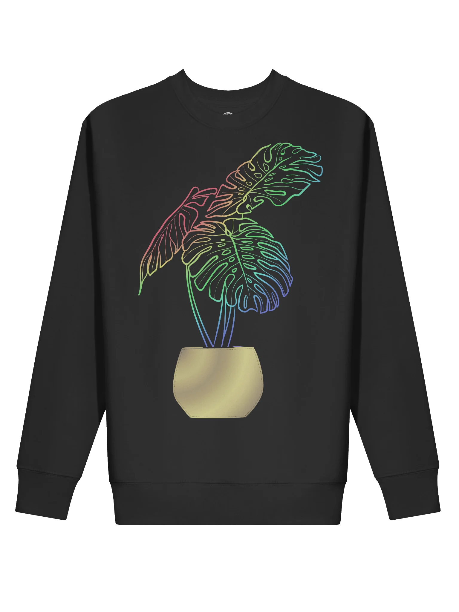 Rainbow Monstera Sweatshirt product image (3)