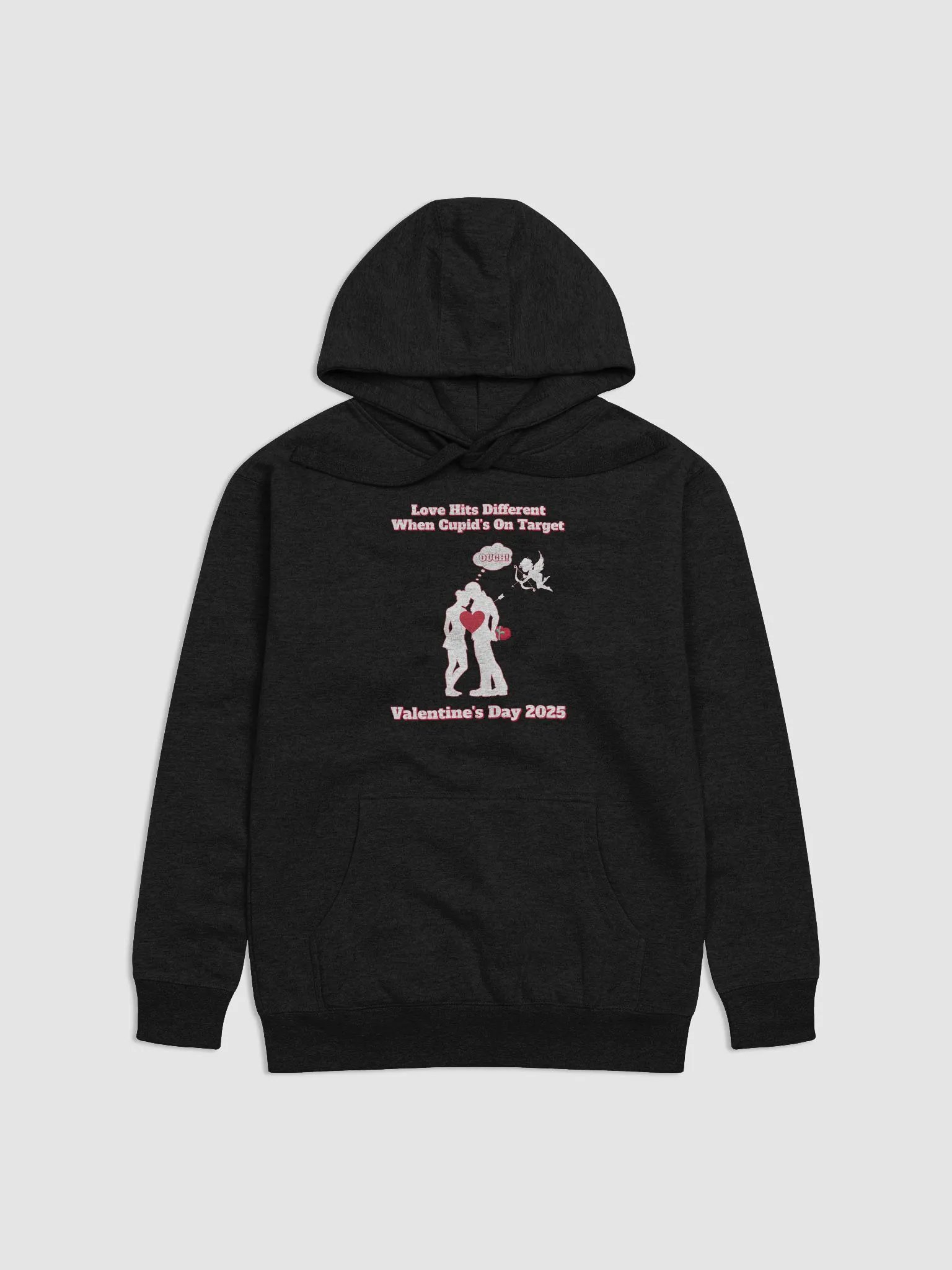 When Cupid's On Target Valentine's Day Hoodie product image (1)
