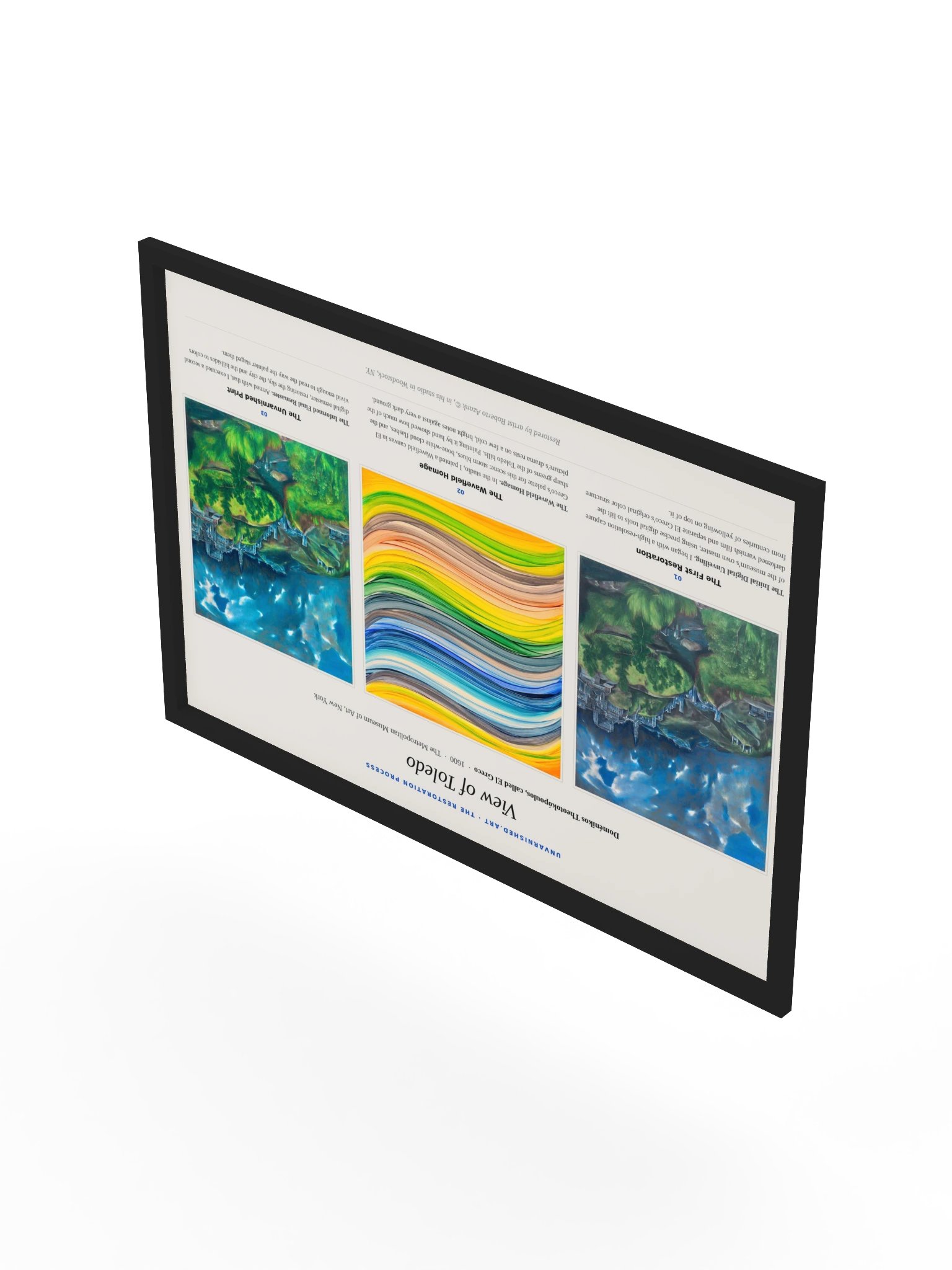 View of Toledo — Framed Process Poster product image (8)
