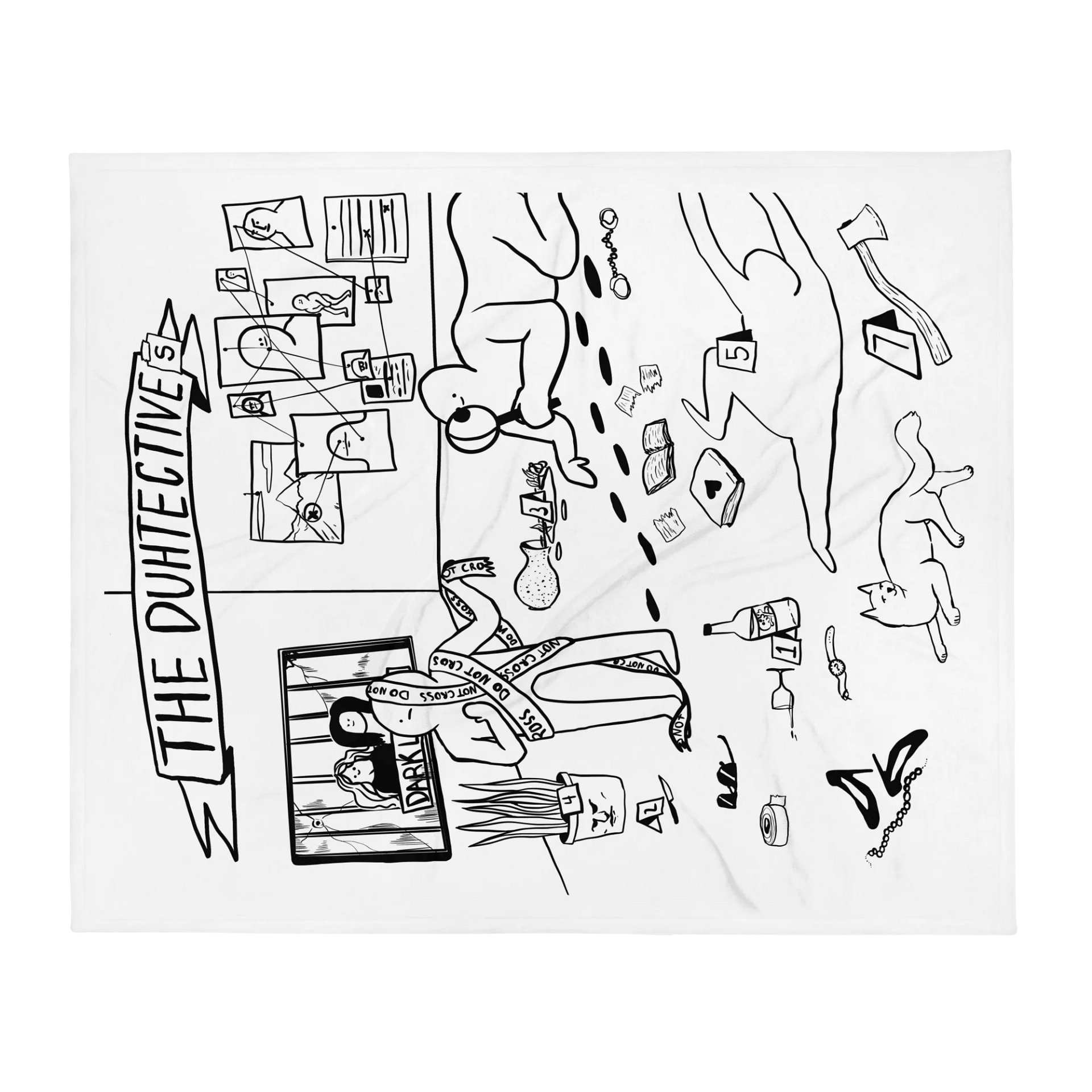 The Duhtectives Throw product image (2)