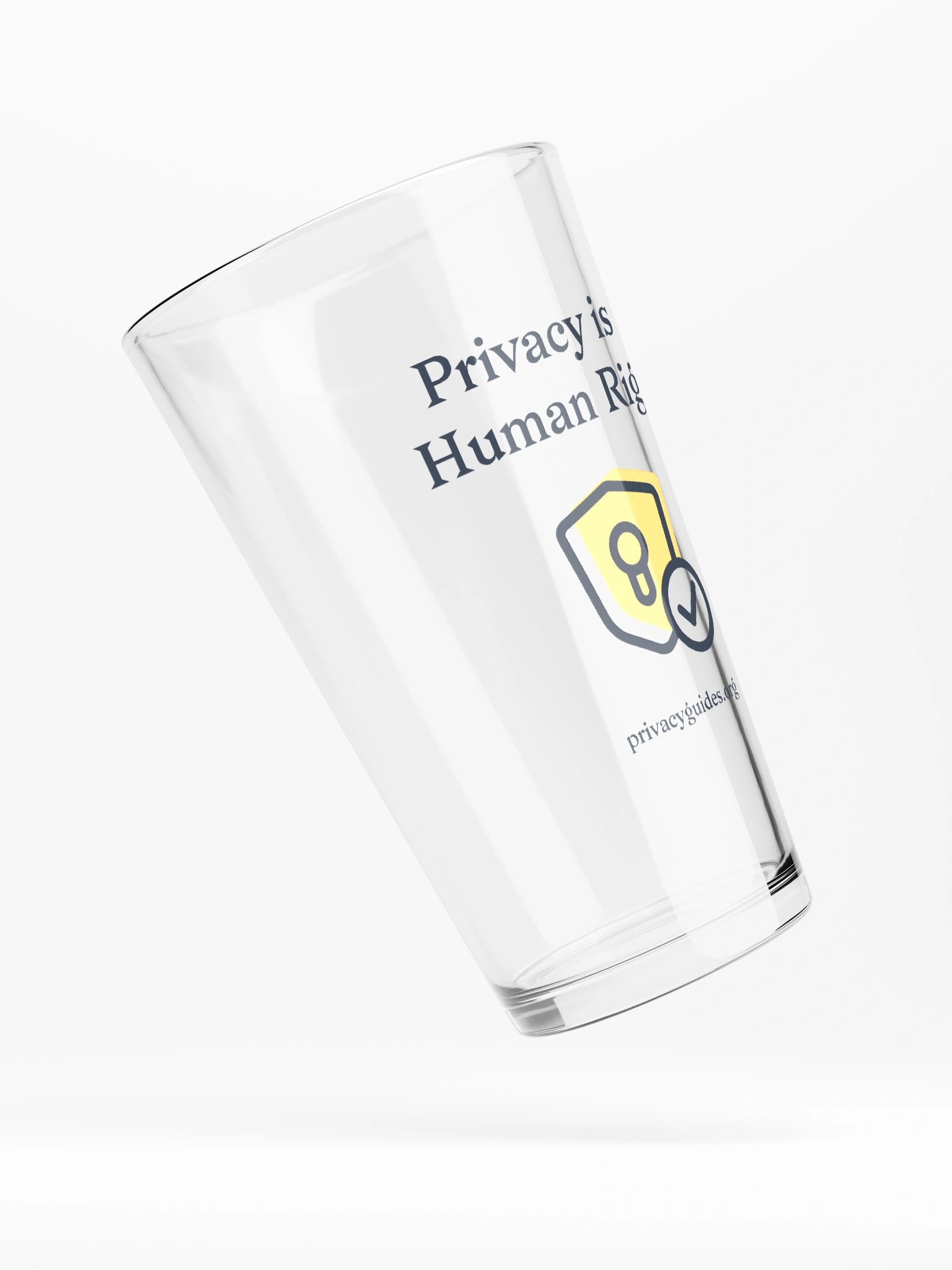 Privacy is a Human Right - Pint Glass product image (4)