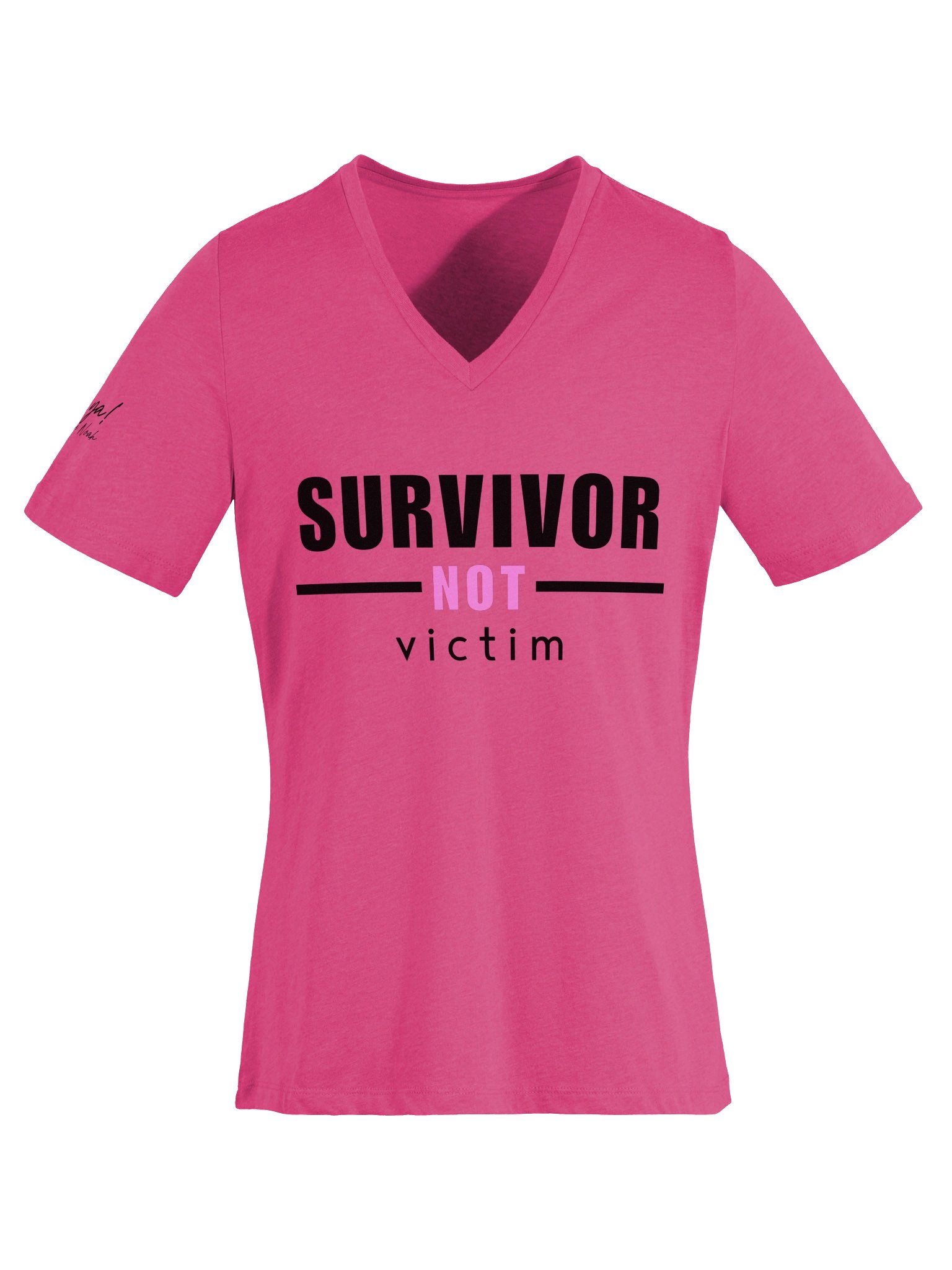 Survivor - Not Victim. (v-neck) product image (17)