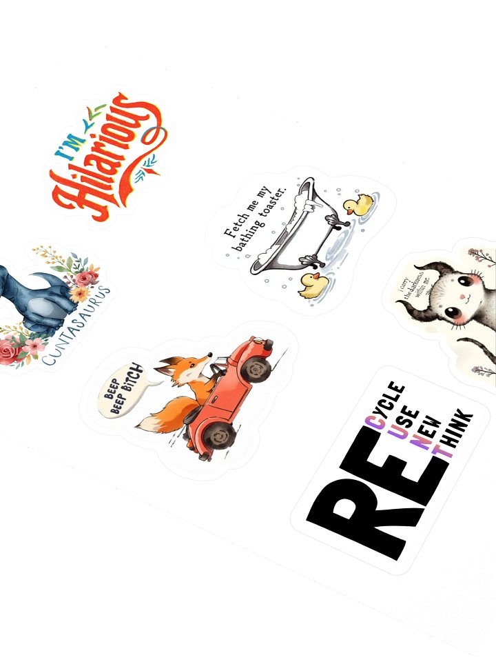 Disconcerting sticker medley product image (2)