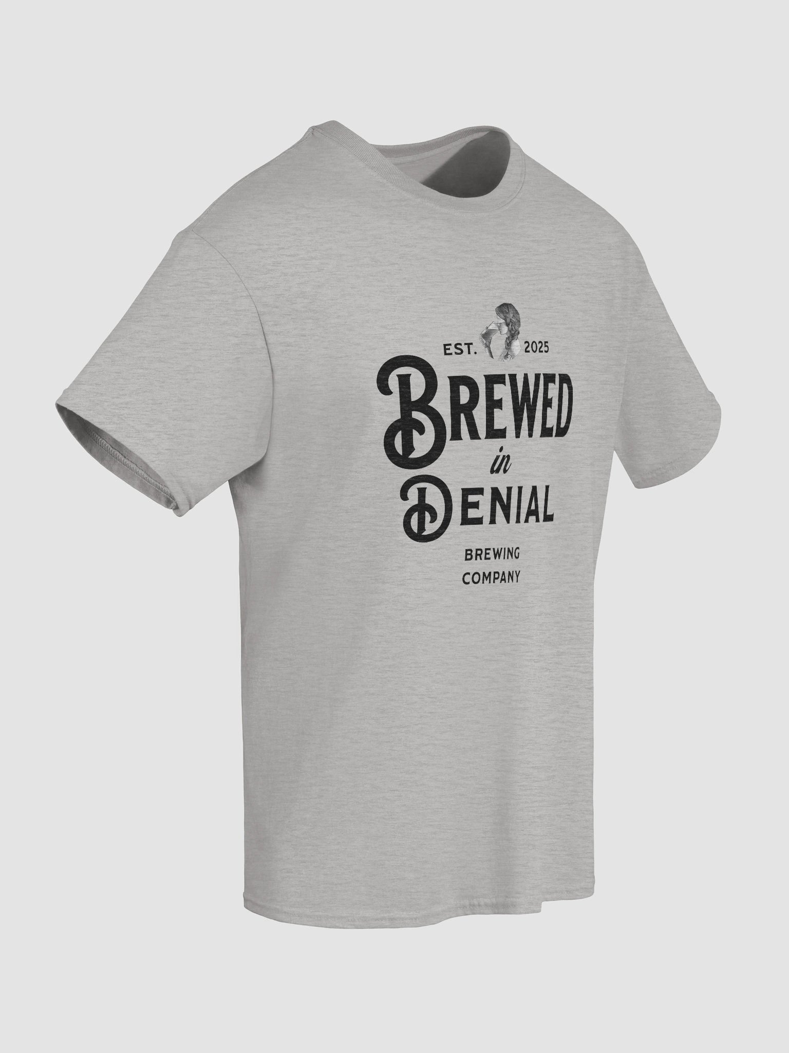 Brewed in Denial Trade Tee product image (7)