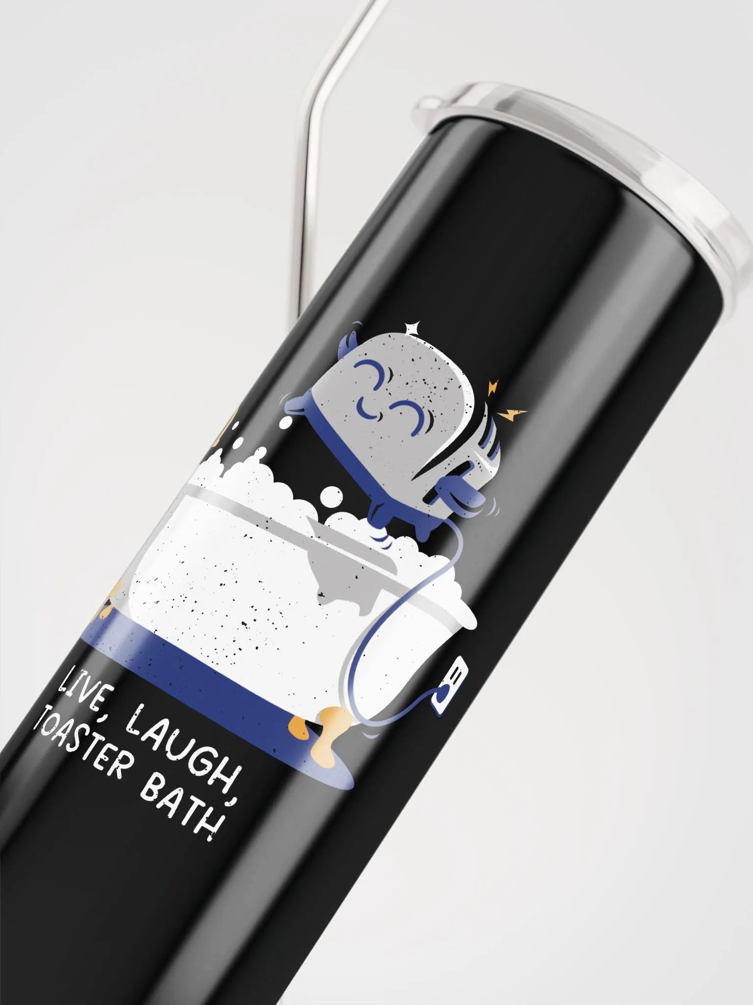 Live, Laugh, Toaster Bath Tumbler product image (5)