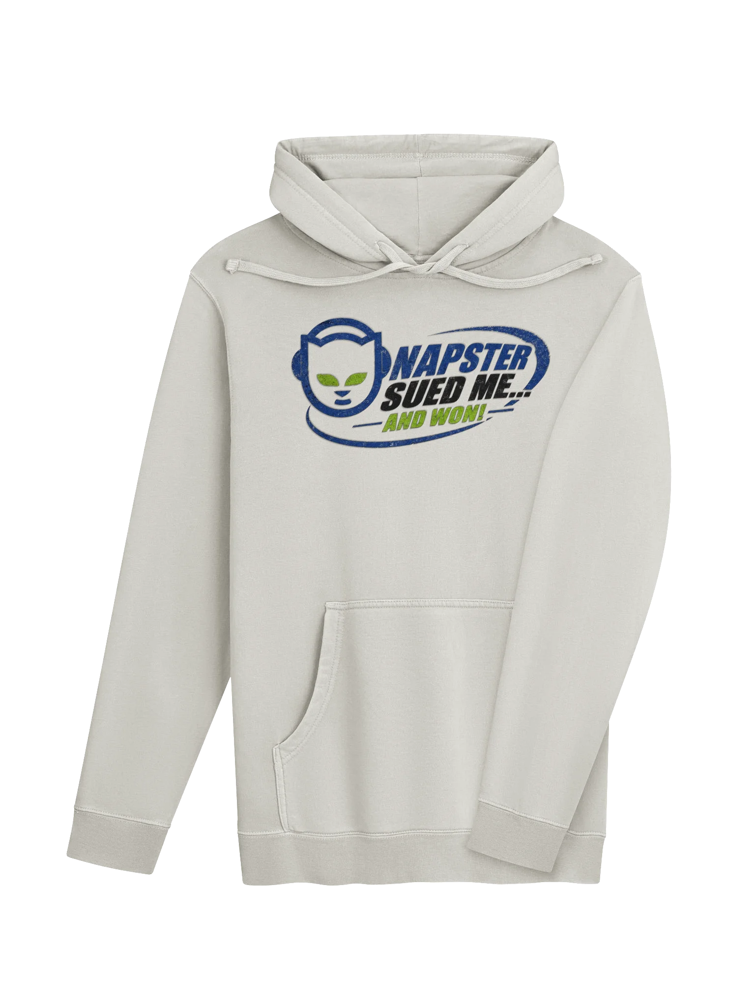 "Napster Sued Me… And Won!" Premium Pigment Dyed Hoodie product image (4)