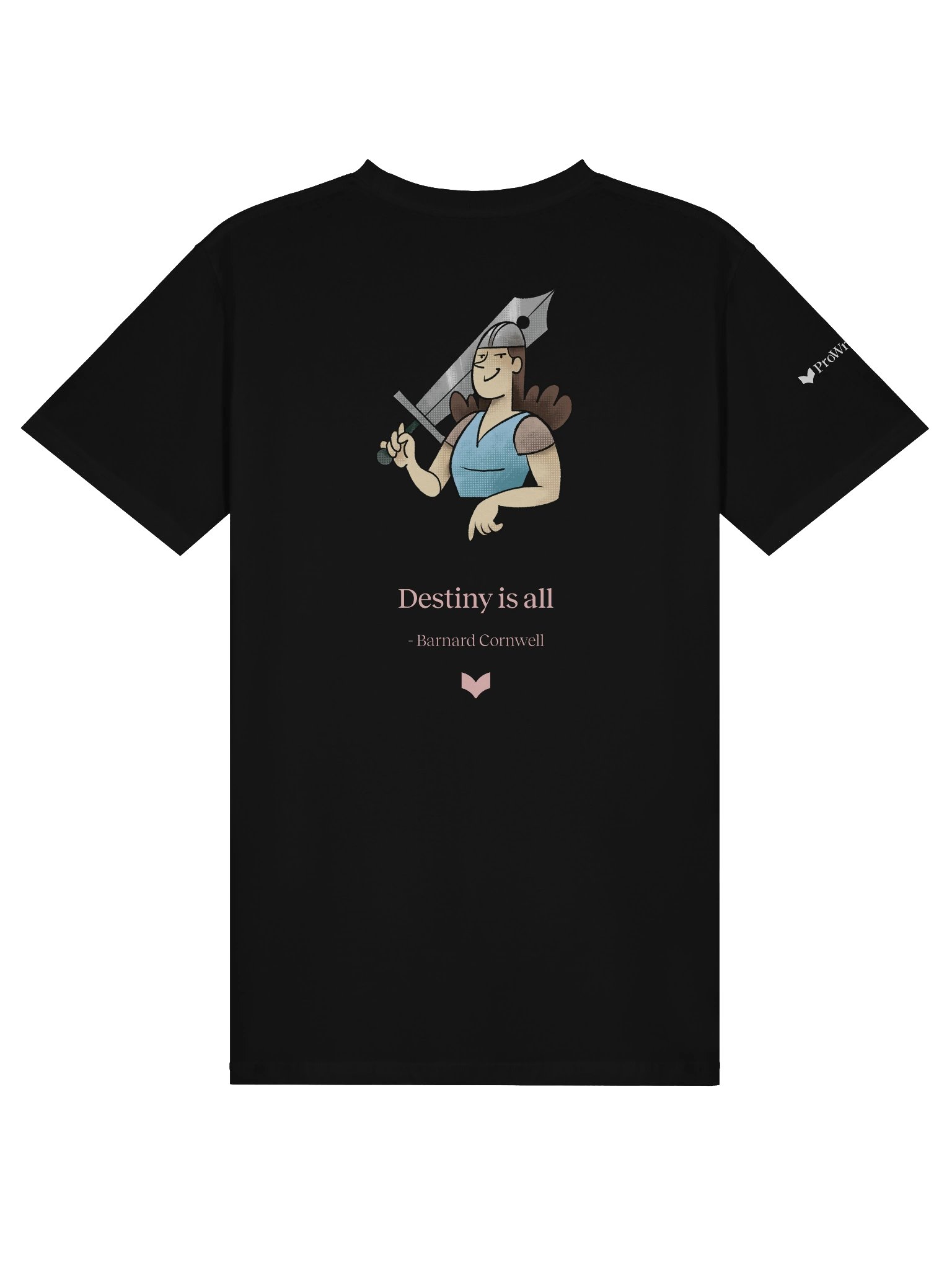 Historical fiction tee - Black product image (2)