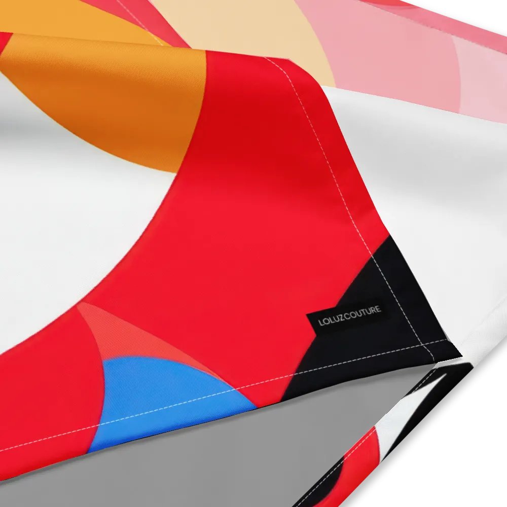 Abstract Face All-Over Bandana product image (2)