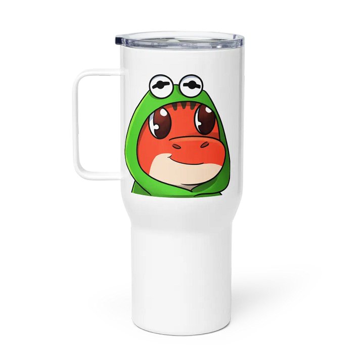 Lochy heart and Kermit Travel Mug with a Handle product image (1)