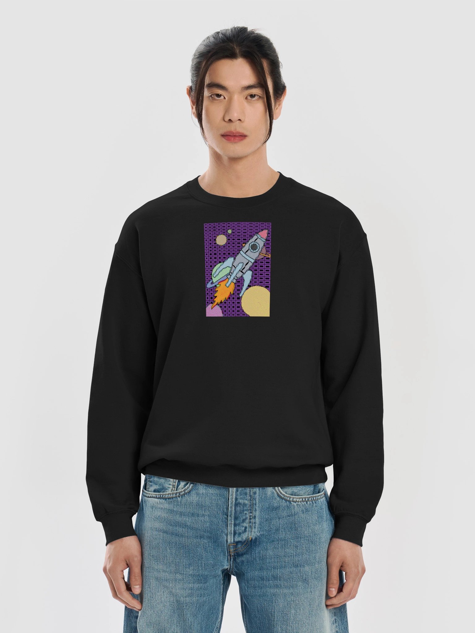 Crewneck Sweatshirt (Space v1) product image (24)