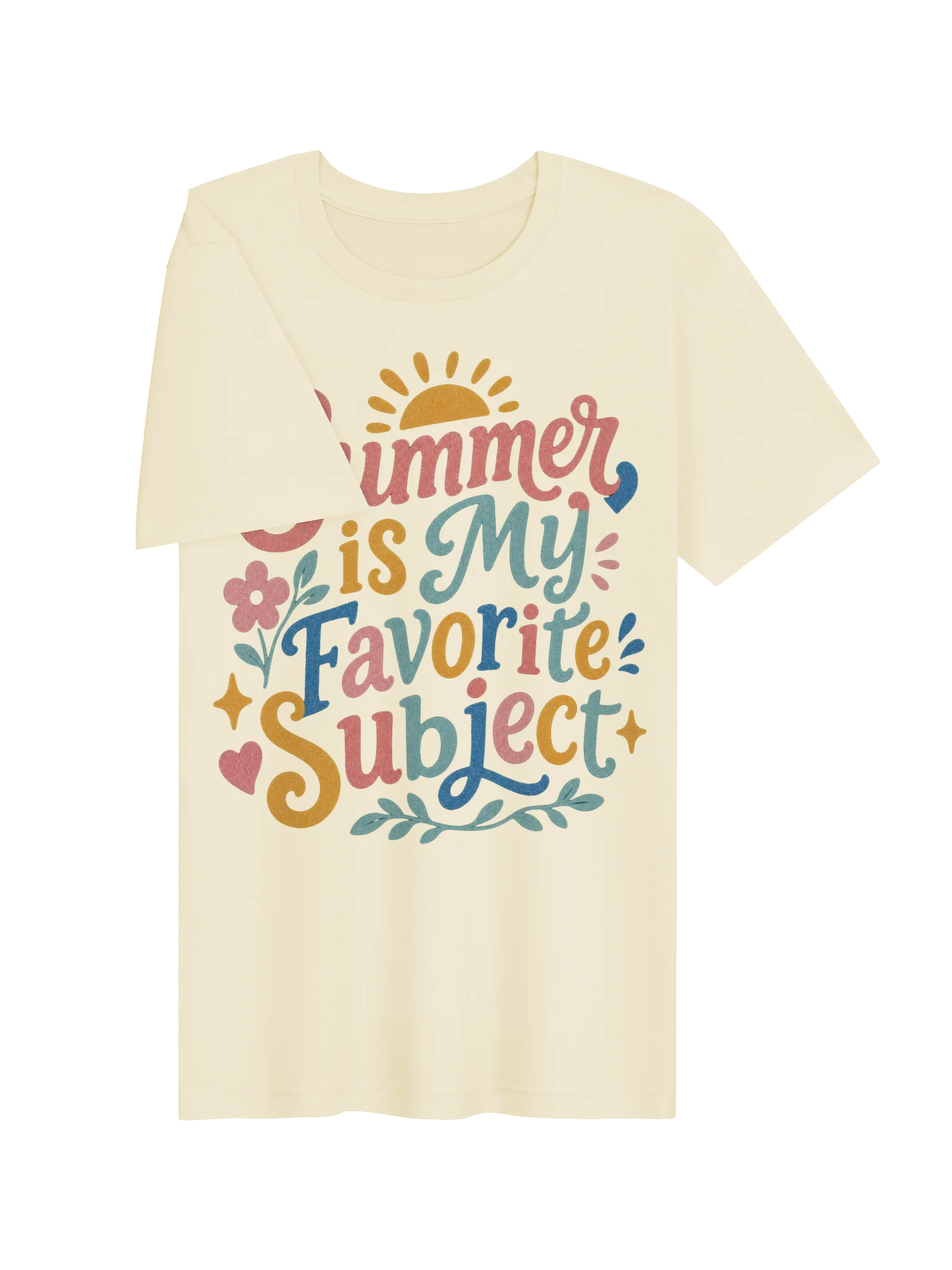 Summer is My Favorite Subject Tee | Summer T-Shirt product image (43)