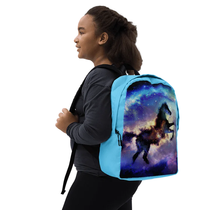 Rearing horse - Nebula Horses backpack product image (2)